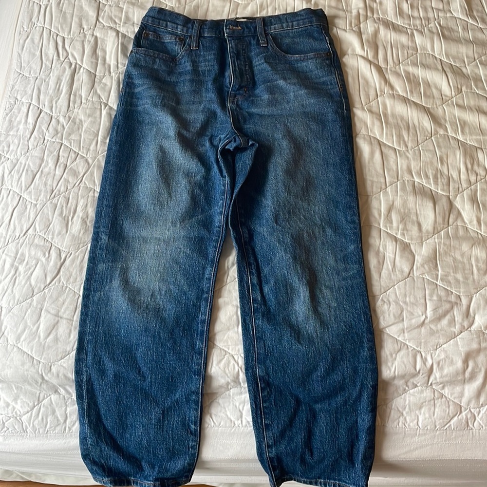 Madewell classic straight Jean